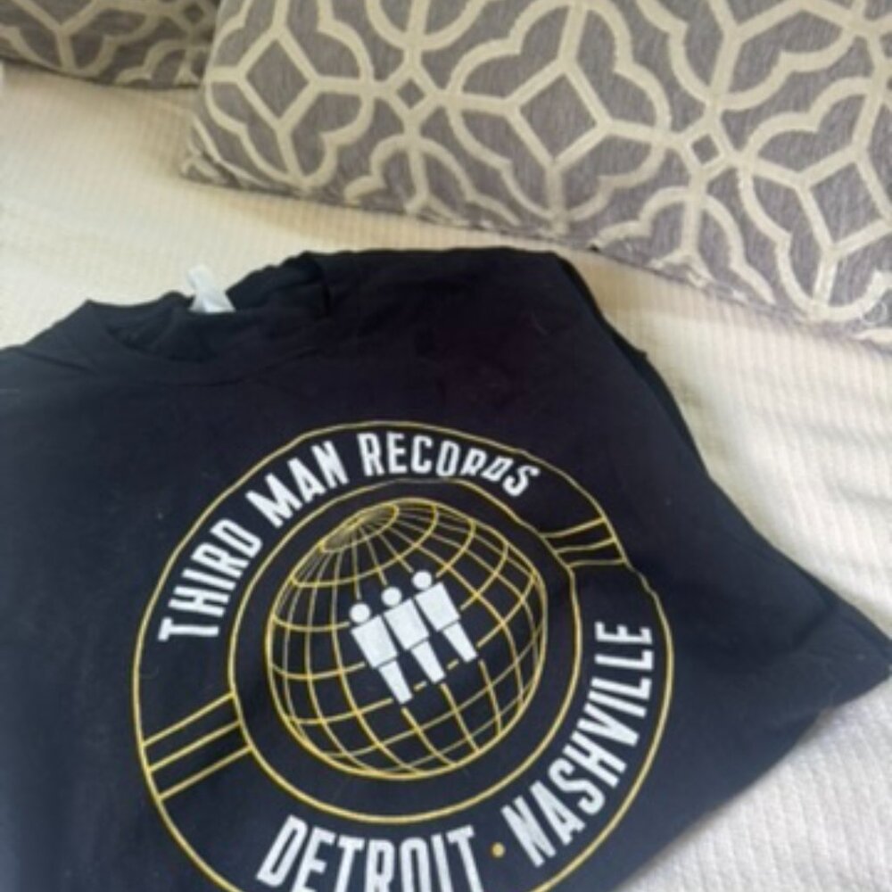 Third Man Records Jack White Women's Long Sleeve Shirt Small Detroit Nashville